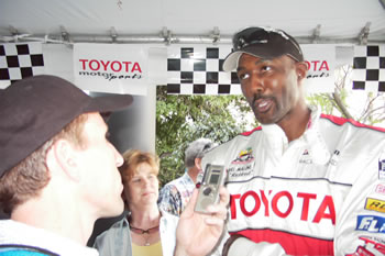 Larry Mason and Karl Malone (“retired”) talk about racing.